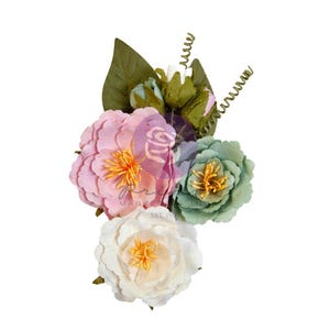 Prima Flowers - Avec Amour - Sweetest - 10pc Paper Floral Embellishments 664480