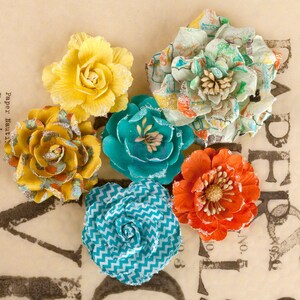 Prima Flowers - Lady Bird - Floral Embellishment 6 pieces #565459