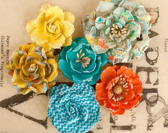 Prima Flowers - Lady Bird - Floral Embellishment 6 pieces #565459