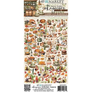 Cottagecore - Kitchen Edition Laser Cut Out Elements - 49 and Market - Family Home