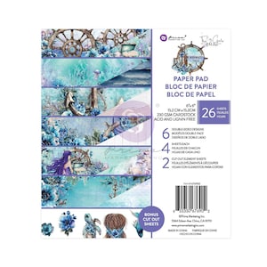 A Mermaid's Tale - 6x6 Paper Pad 26 sheets Prima The 3 Girls Tale