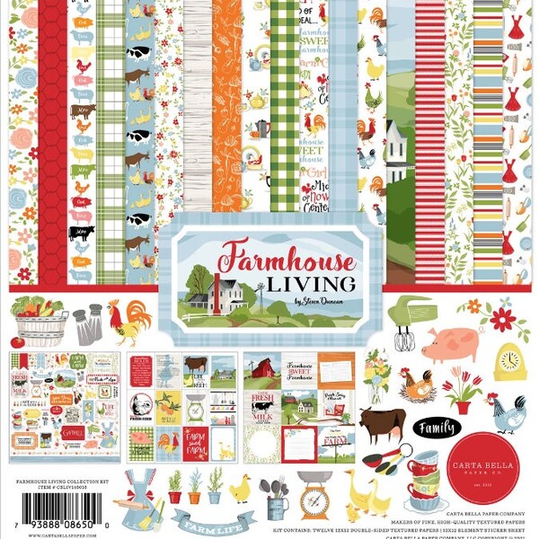 Farmhouse Scrapbook - Etsy