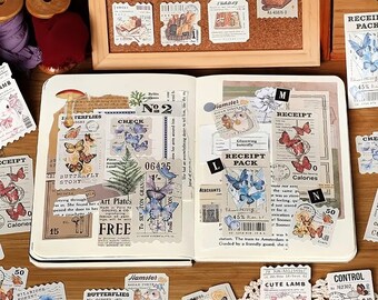 30 pieces Retro Vintage Garden Bakery Flowers Ephemera For Scrapbook Junk Art Journal Card Making Planner Mixed Media