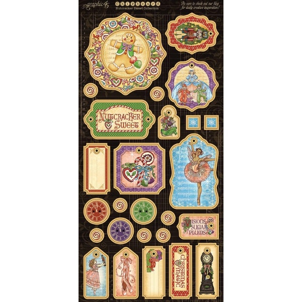 Chipboard Scrapbook Etsy