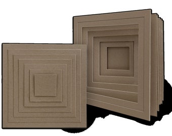 Graphic 45 - 2 in 1 Tunnel & Pyramid Chipboard 8″x8″ Albums