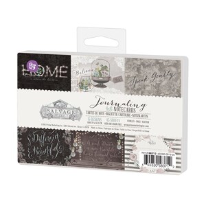 Prima Marketing - Salvage District - 4x6 Journaling Notecards 45 Sheets Mixed Media Journal Planner