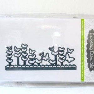 Darice Craft Dies BUTTERFLY Border 3-in-1 Die Cut Embossing Stencil Spring Garden 2014-62 Sizzix Cuttlebug