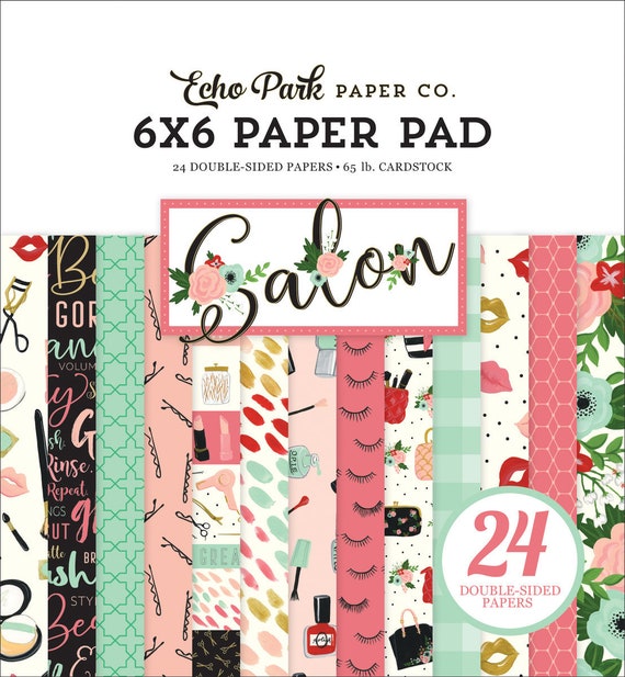 Echo Park 6x6 Paper Pad 24 Double-sided Sheets Baby Girl