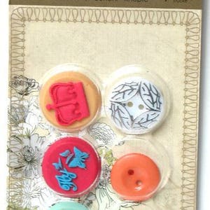 Prima Marketing ZEPHYR Flat back Cabochon Decorative Buttons Embellishment Accessories Scrapbook 559854