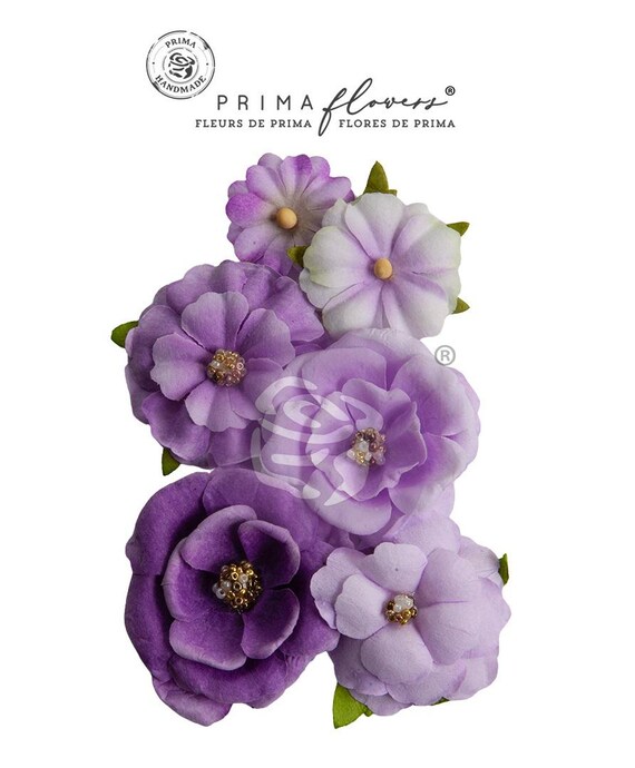 Paper Flowers: Assorted Poppies - 6pc Paper Flowers: Assorted Poppies - 6pc
