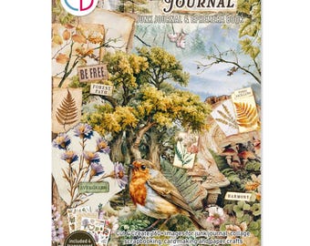 Ciao Bella - The Nature Journal - A4 Junk Journal Ephemera Book 32/pkg Mixed Media CBB030