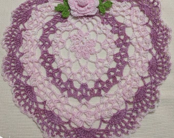 Valentine's/Mother's day/ holiday gift crocheted doily by Aeshagirl