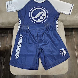Shoyoroll Batch #99 Precision Rash Guard SS & Shorts NoGi Bjj Training Kimono
