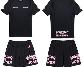 Shoyoroll Batch # 169: Homerun Rash Guard SS & DT Shorts Bjj Kimono