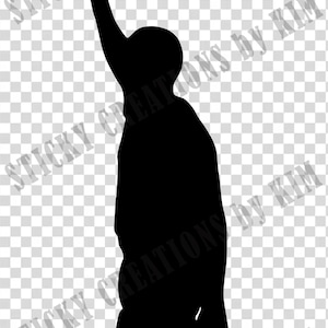 Estátua da Liberdade - Silhueta de Freeman | ARQUIVO SVG | L.A. Dodgers