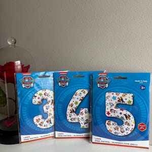 paw patrol kids party birthday foil ballon