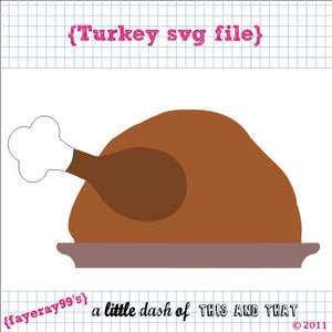 8 Thanksgiving SVG DXF Set image 2