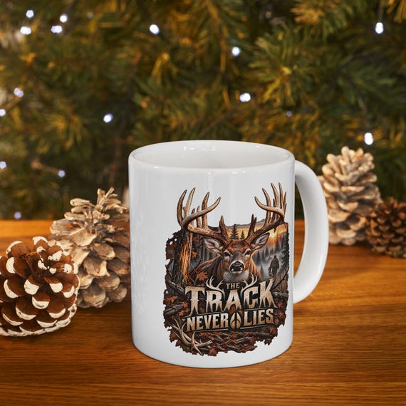 The Track Never Lies Bow Hunter Mug blood tracker additional view 10