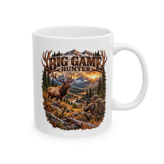 Elk Hunting Mug additional view 6