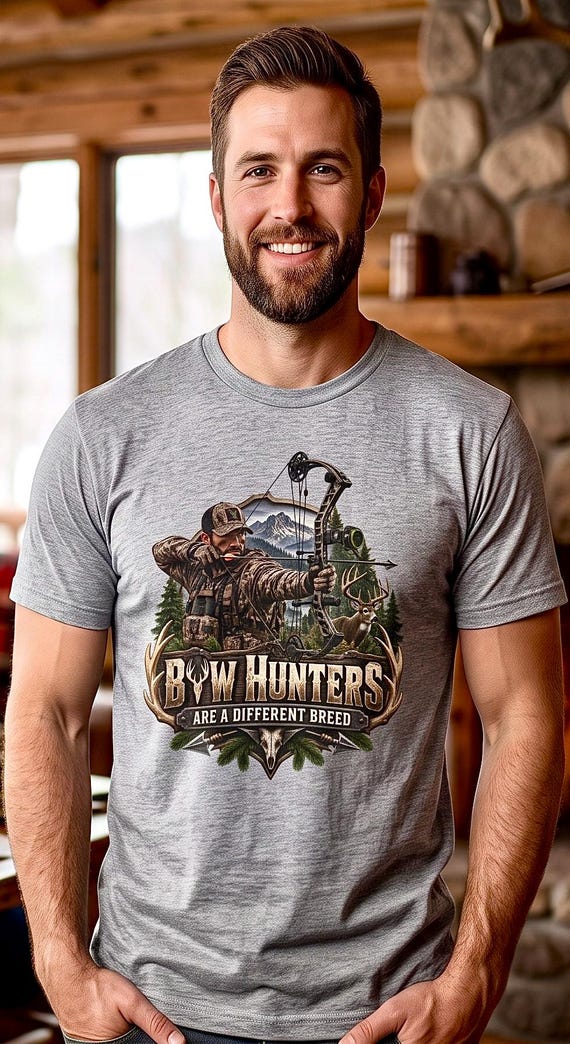 Bow Hunters Are A Different Breed Tee compound bow archery additional view 4
