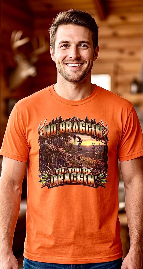 No Braggin Til Youre Draggin Shirt additional view 6