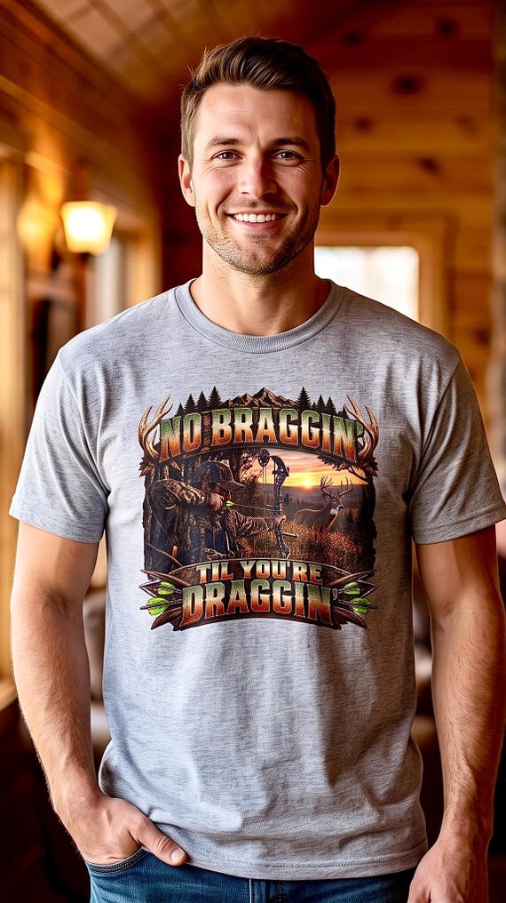 No Braggin Til Youre Draggin Shirt additional view 2