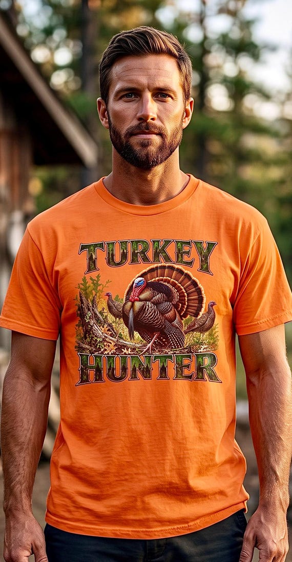 Turkey Hunter Tee Spring Gobbler Thunder Chicken Longbeard additional view 7