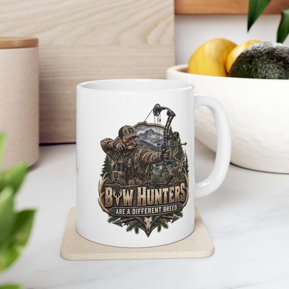 Bow Hunters Are A Different Breed Whitetail Deer Hunter Mug additional view 2