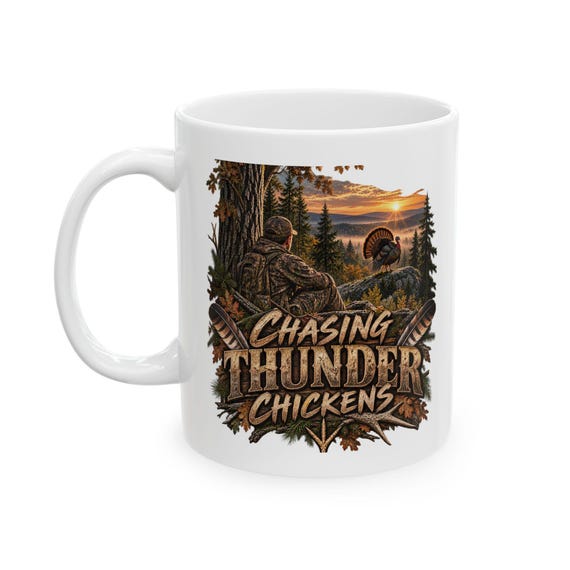 Chasing Thunder Chickens Mug additional view 5