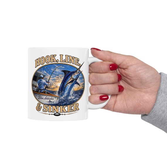 Hook, Line, & Sinker Marlin Fishing Mug additional view 9