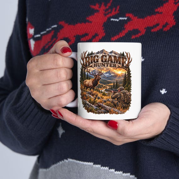 Elk Hunting Mug additional view 5
