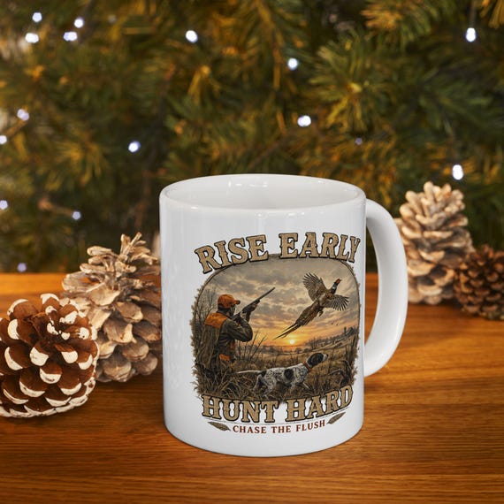 Rise Early Hunt Hard Mug additional view 5