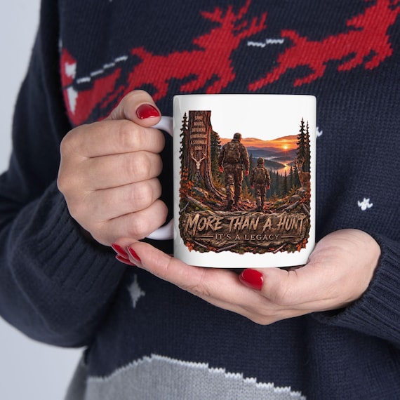 More Than A Hunt Legacy Mug father son hunting additional view 9