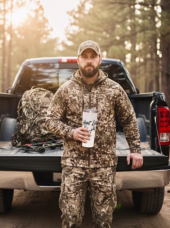 Whitetail Hunt Life Skull Tumbler additional view 5