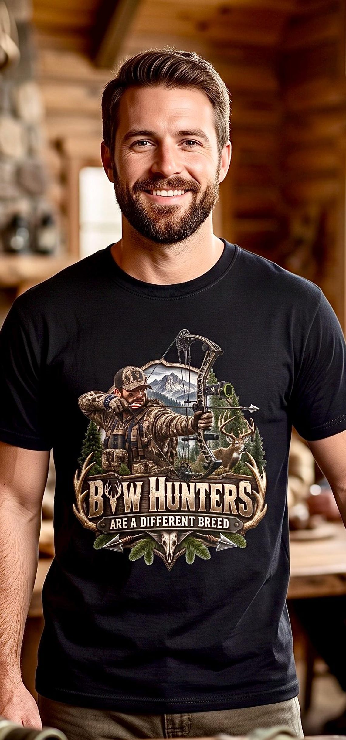Bow Hunters Are A Different Breed Tee compound bow archery product photo