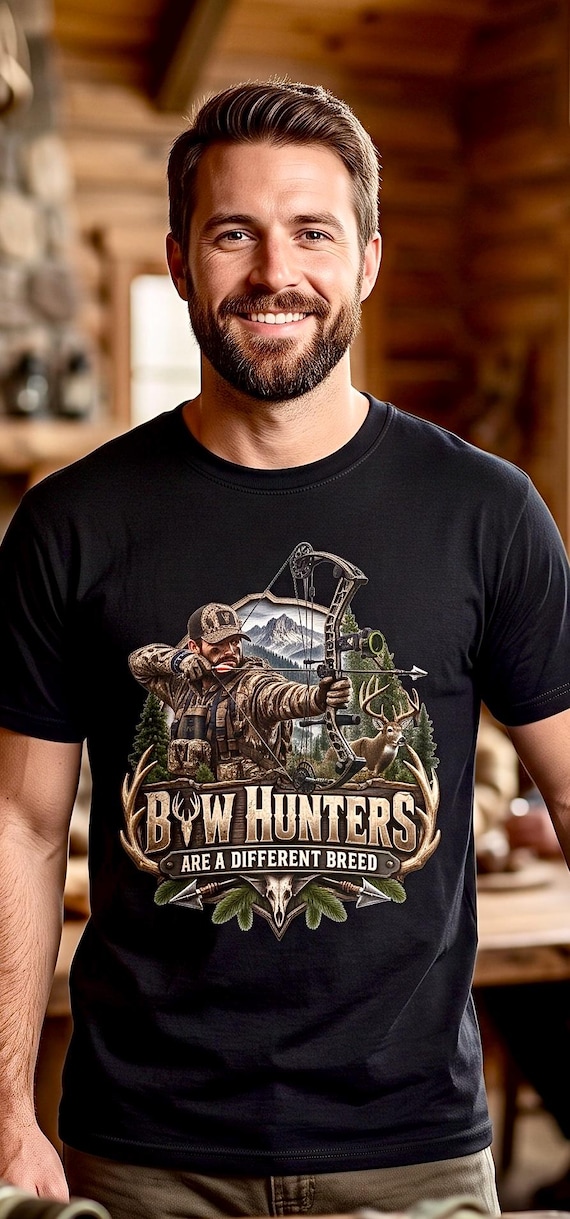 Bow Hunters Are A Different Breed Tee compound bow archery product photo