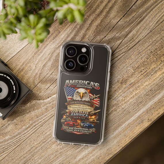 America 250th Anniversary Eagle iPhone Case additional view 7