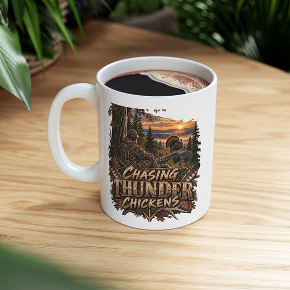 Chasing Thunder Chickens Mug additional view 3