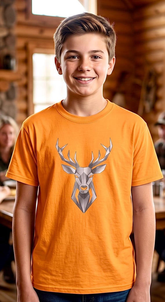 Whitetail Deer Youth Shirt additional view 5