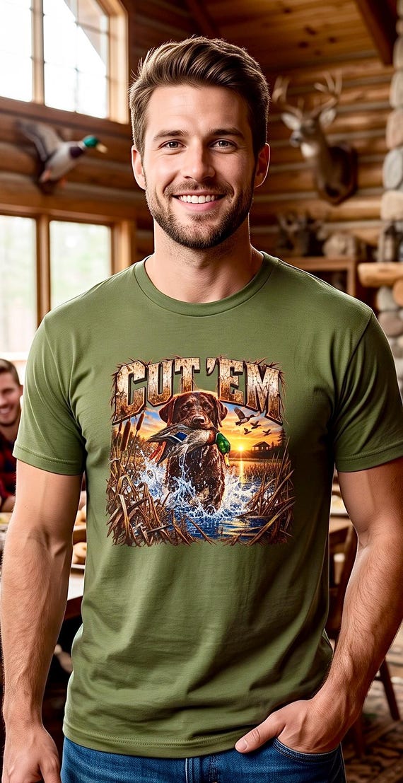 Cut Em Duck Hunting Shirt additional view 8