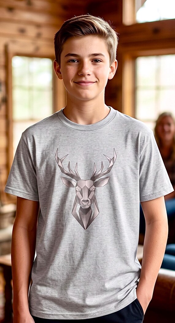 Whitetail Deer Youth Shirt additional view 3