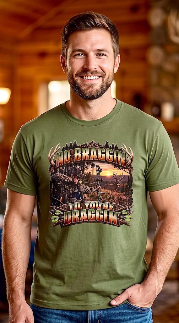 No Braggin Til Youre Draggin Shirt additional view 3