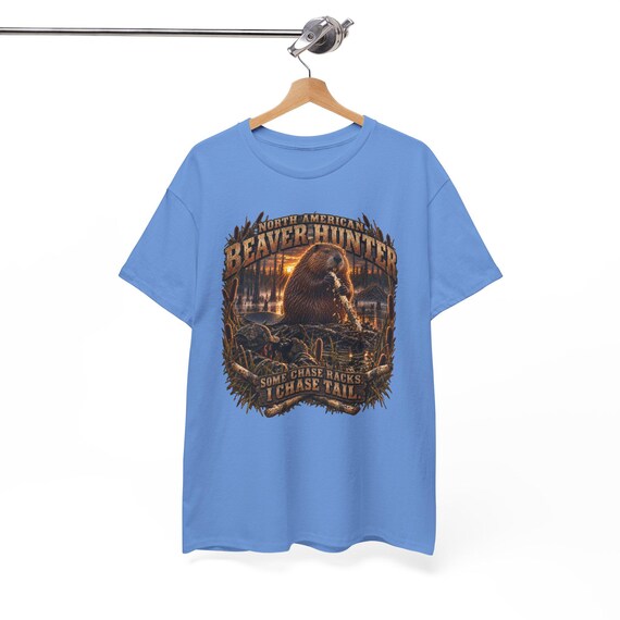 North American Beaver Hunter Tee chase tail funny hunting shirt additional view 10