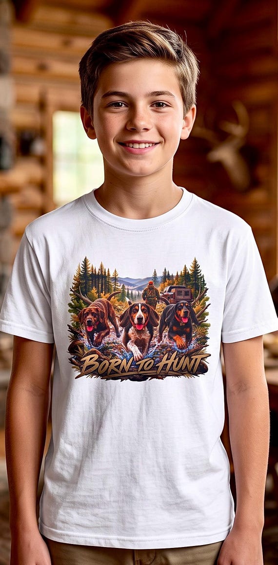 Born to Hunt Youth Shirt additional view 2