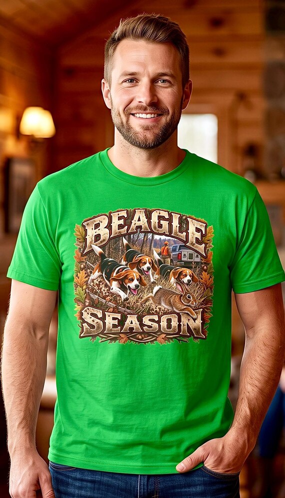 Beagle Season Shirt rabbit hunter beagle dog additional view 8