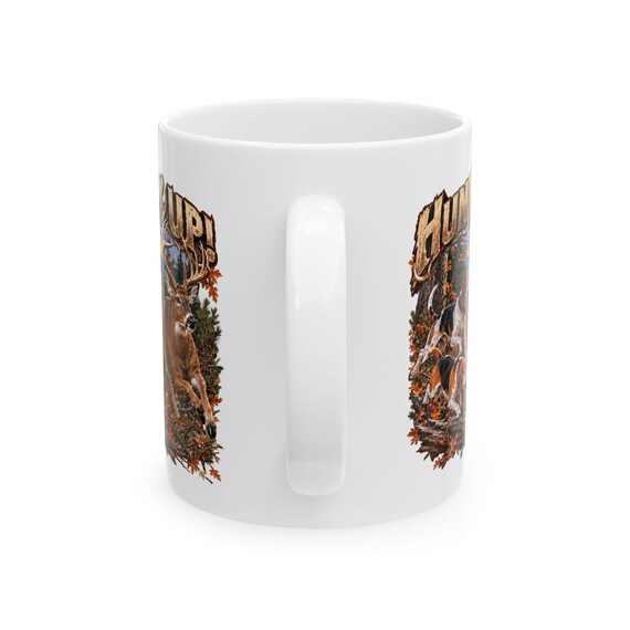 Hunt 'Em Up Whitetail Deer Dog Hunting Mug additional view 7