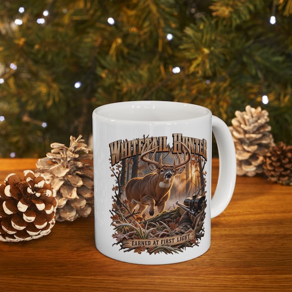 Whitetail Deer Hunter Earned At First Light Mug additional view 10