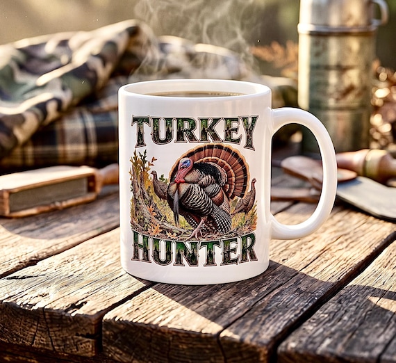 Turkey Hunter Mug Spring Gobbler Thunder Chicken Longbeard product photo