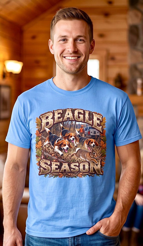 Beagle Season Shirt rabbit hunter beagle dog additional view 10