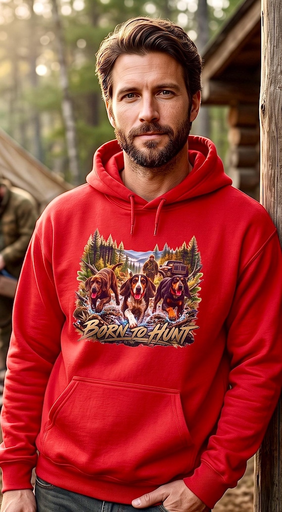 Born to Hunt Hoodie additional view 7